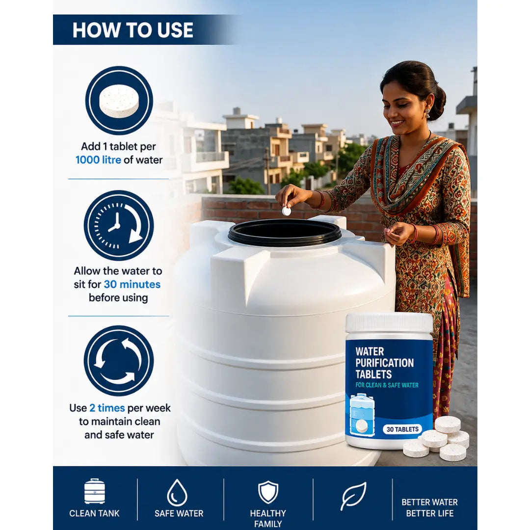 PureGaurd™ Water Tank Purification Tablets