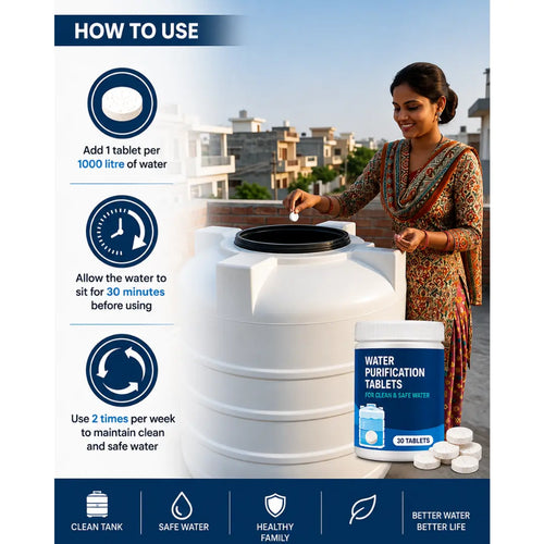 PureGaurd™ Water Tank Purification Tablets