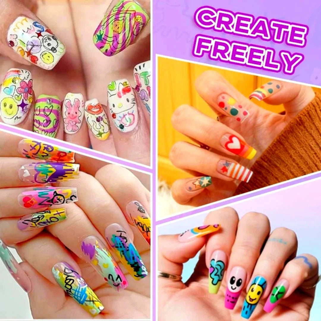 💅 Essentra™ Diy Nail Art Pens (12 Colors)