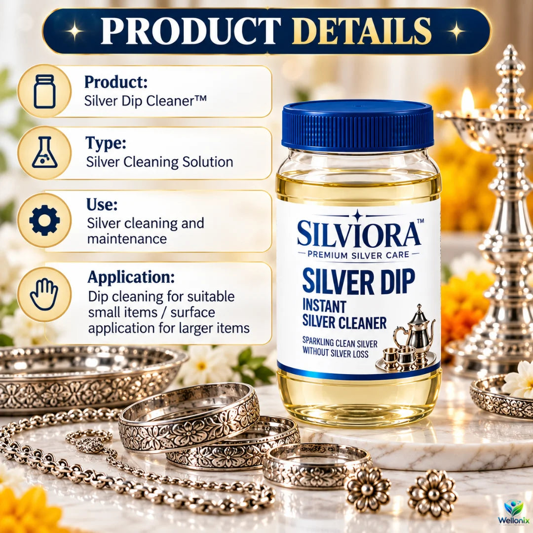 Silviora™ Silver Dip Cleaner Liquid (Pack of 2)
