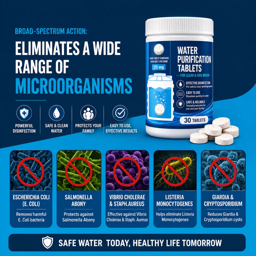 PureGaurd™ Water Tank Purification Tablets