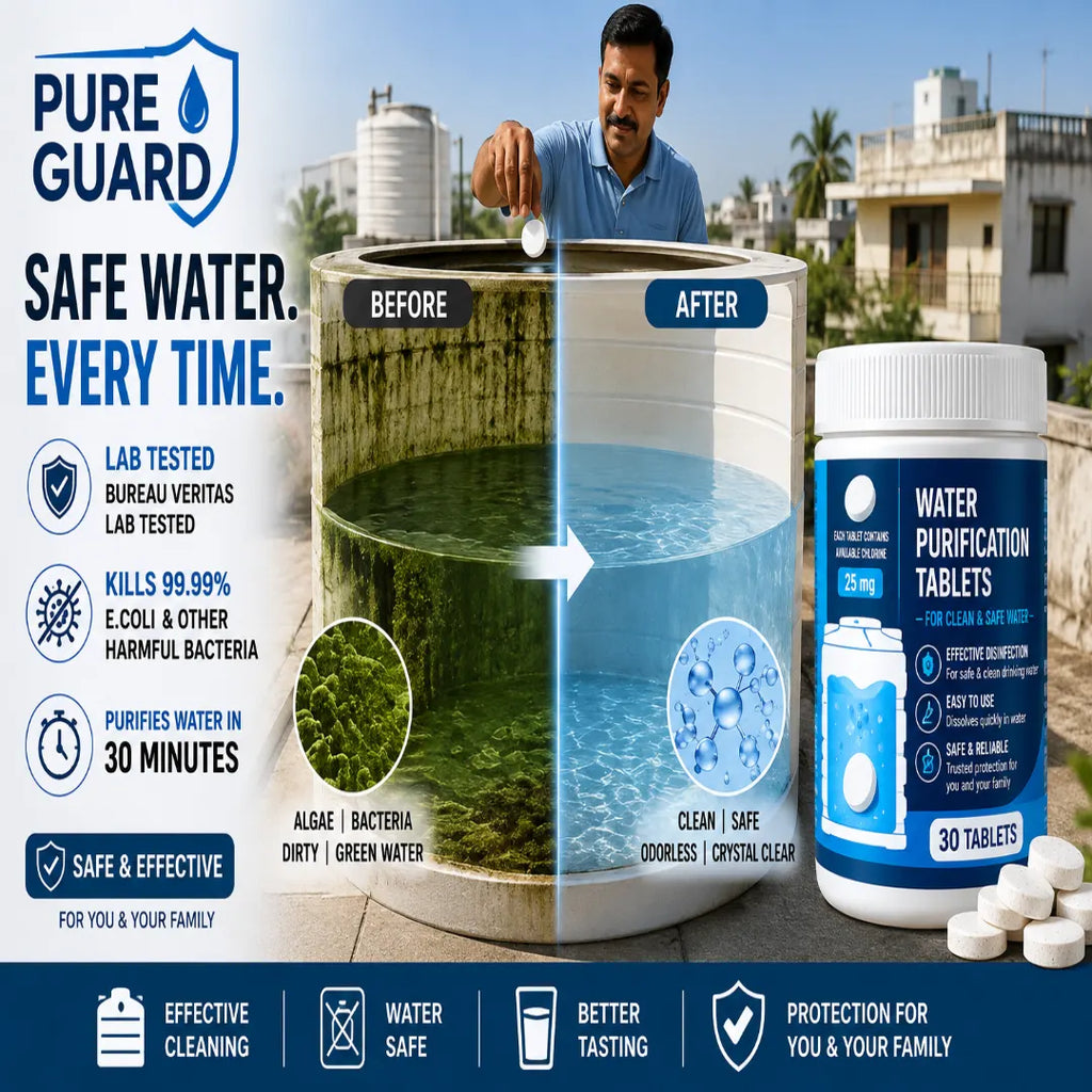 PureGaurd™ Water Tank Purification Tablets