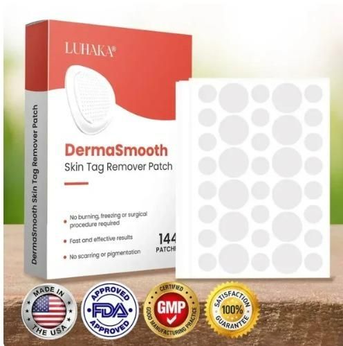Derma Smooth Skin Tag Removal Patches (Pack Of 10)